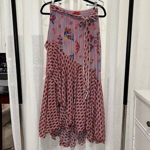 Bhanuni by Jyoti (Anthropologie) Flowy Wrap Skirt